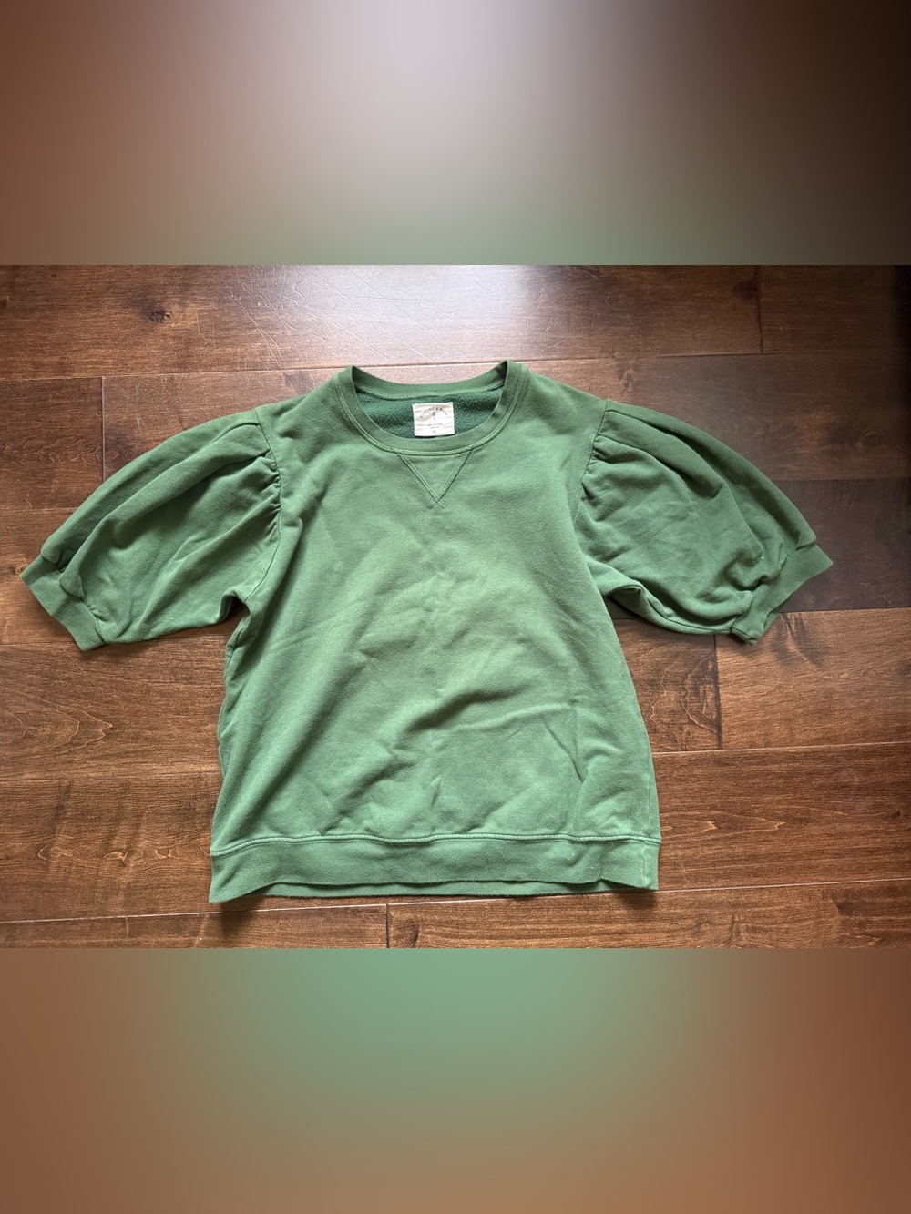 Electric & Rose (Anthropologie brand)- Casey Short-Sleeve Sweatshirt- Size XS